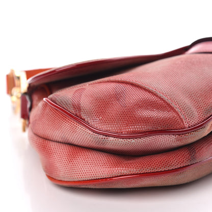 Christian Dior Pixelated Suede Tie Dye Mini Saddle Bag Multicolor 5 of 14