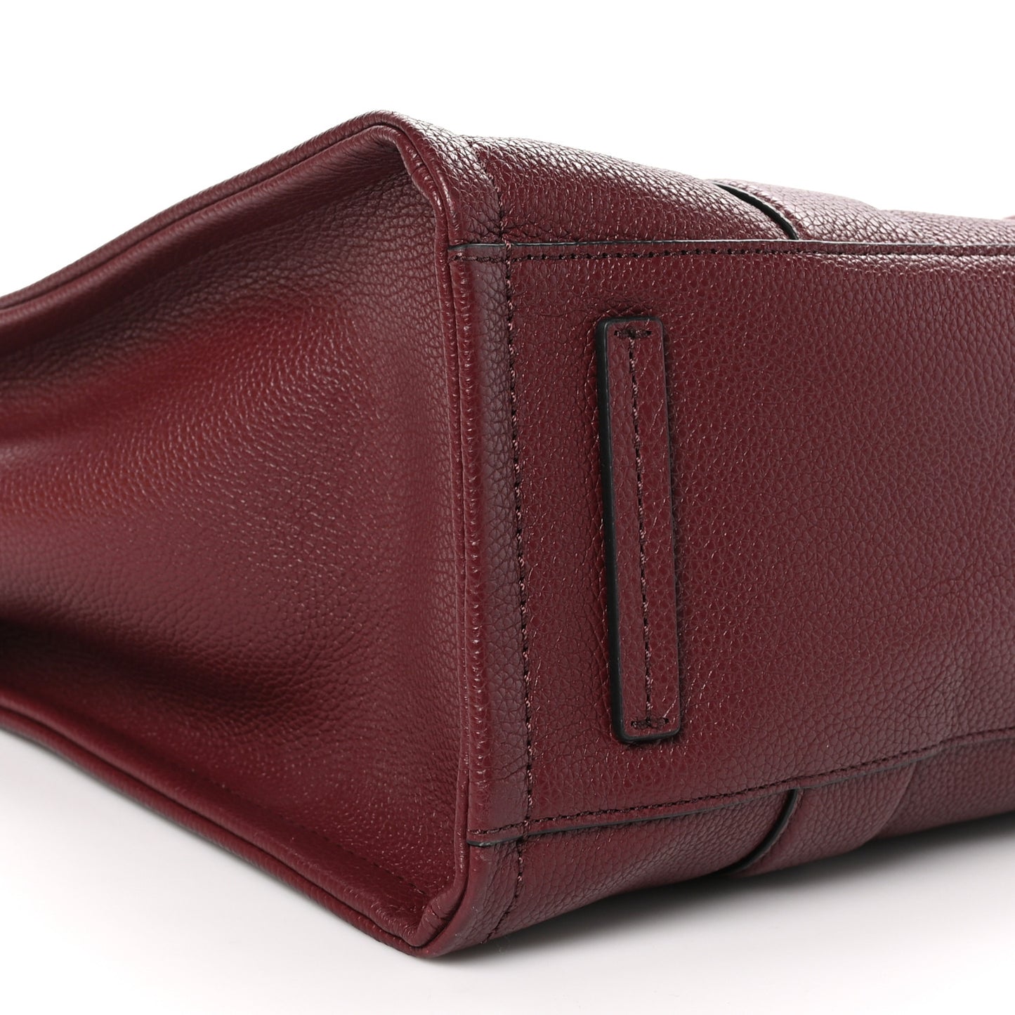 Grained Calfskin Large The Tote Bag Chianti