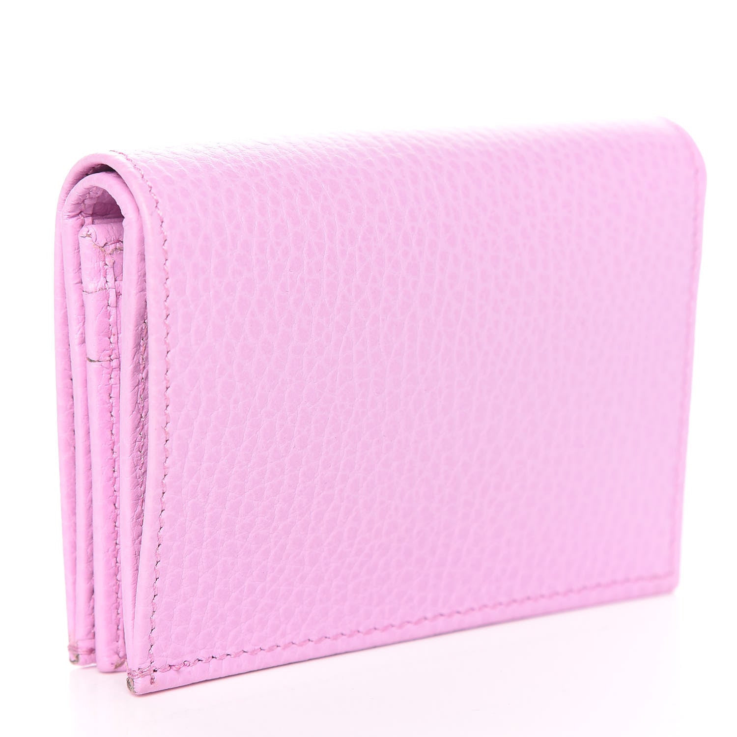 Gucci Dollar Calfskin Bosco Card Case Wallet Malva 3 of 8