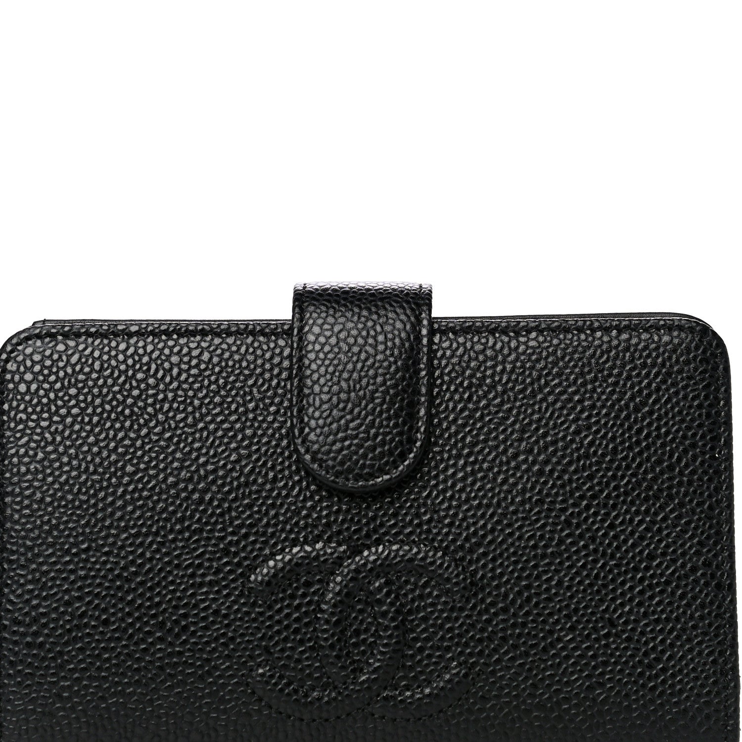 Chanel Caviar Timeless CC Zipped Pocket Wallet Black 8 of 11
