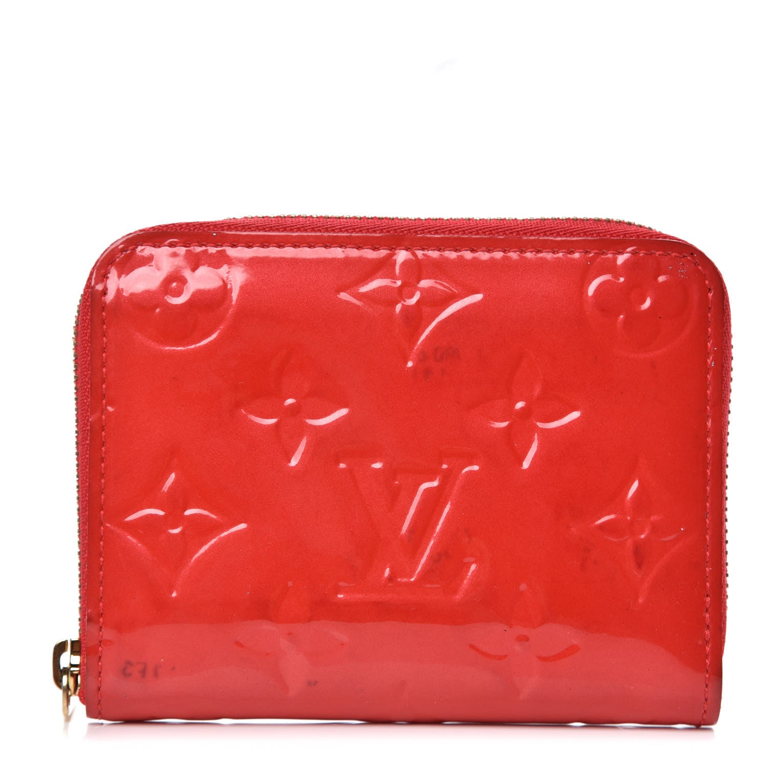 Louis Vuitton Vernis Zippy Coin Purse Rouge 1 of 9