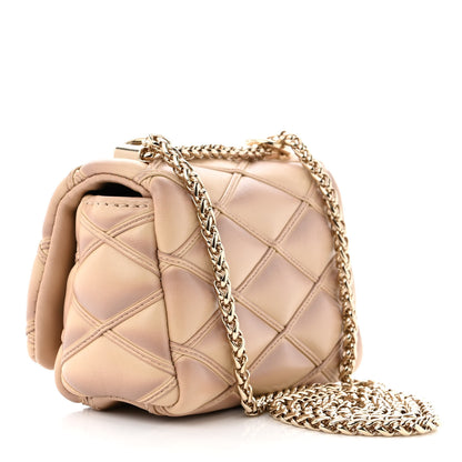 Louis Vuitton Lambskin Malletage Pico GO-14 Beige Pink 3 of 9