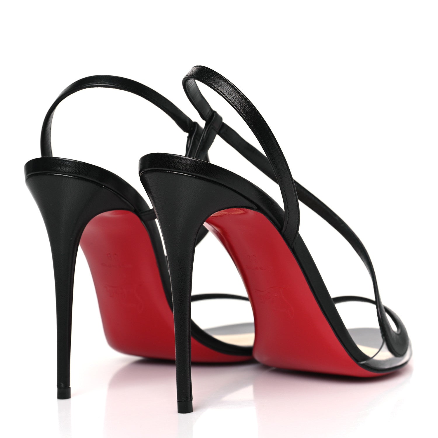 Christian Louboutin CHRISTIAN LOUBOUTIN Nappa Rosalie 100 Sandals 39 Black 4 of 7