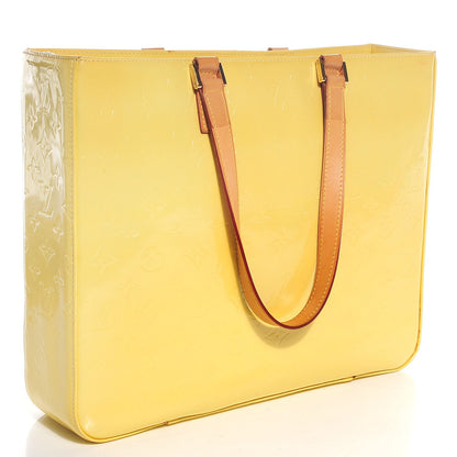 Louis Vuitton Vernis Columbus Lime 3 of 7