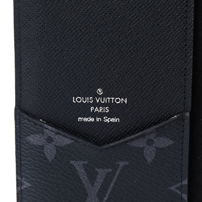 Louis Vuitton Monogram Eclipse iPhone XS Max Folio Case Black 9 of 9