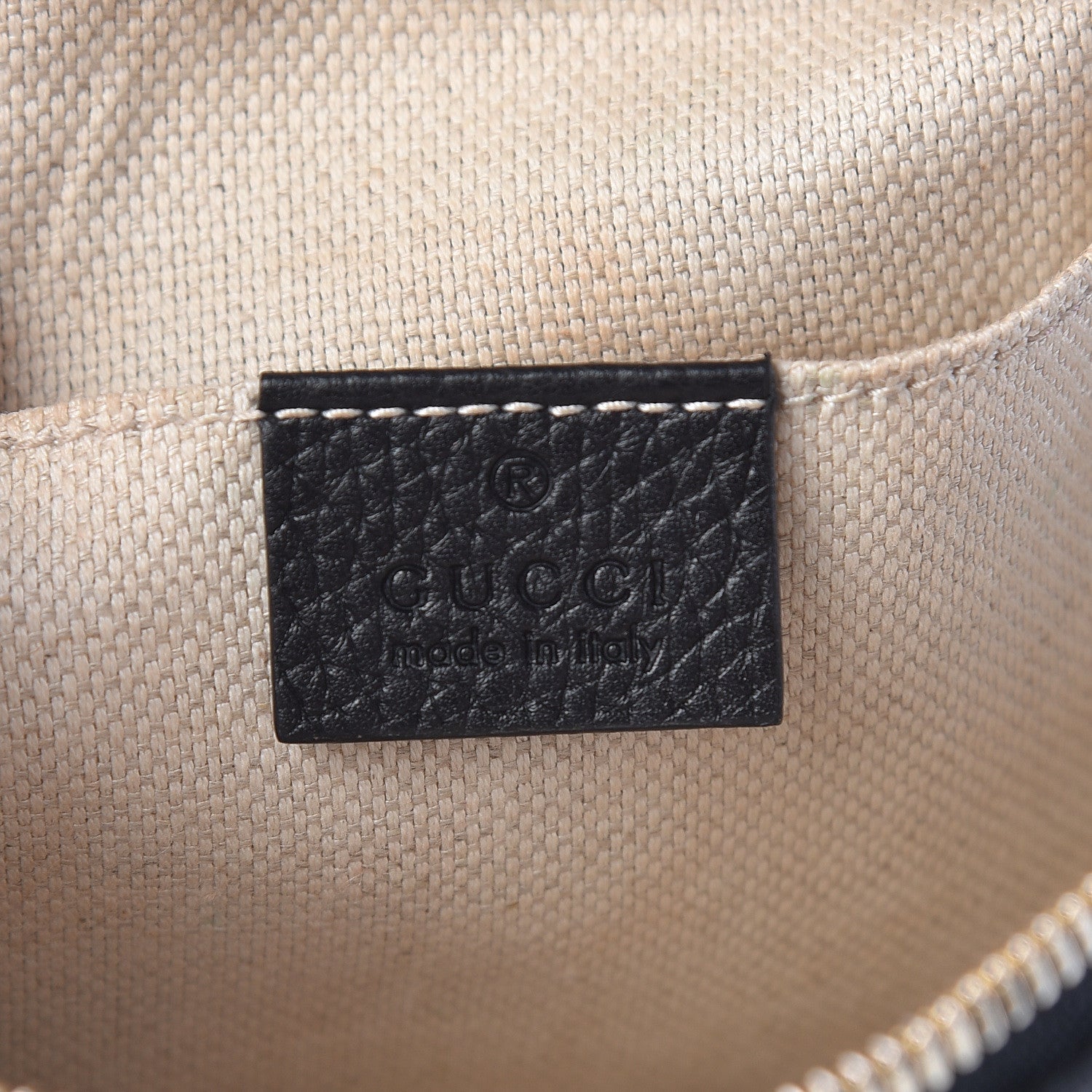 Gucci Pebbled Calfskin Small Soho Disco Bag Black 6 of 12
