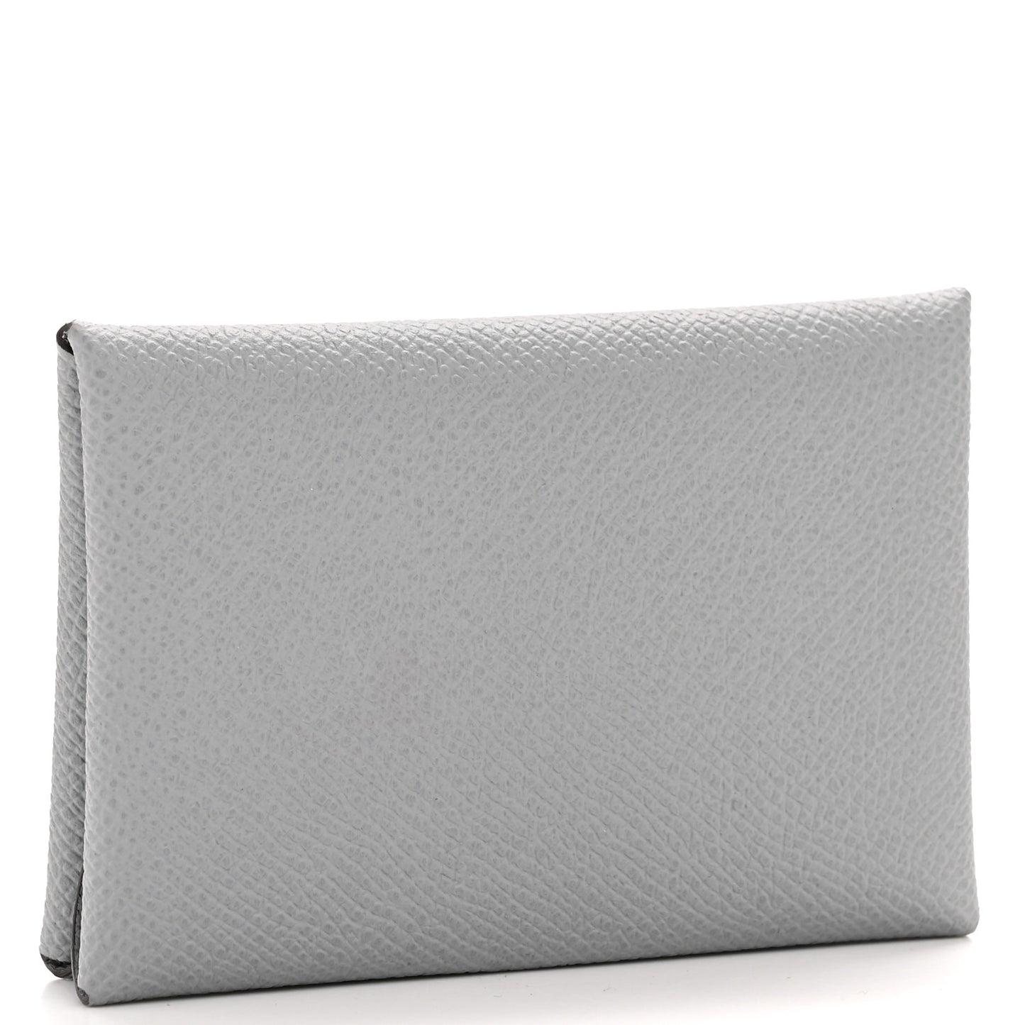 Epsom Calvi Duo Card Case Gris Pantin