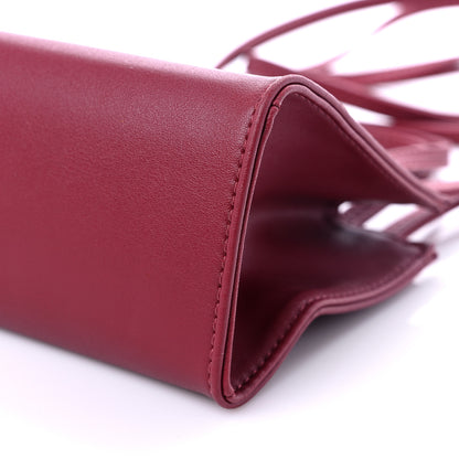 Telfar Vegan Leather Small Shopping Bag Oxblood 8 of 9