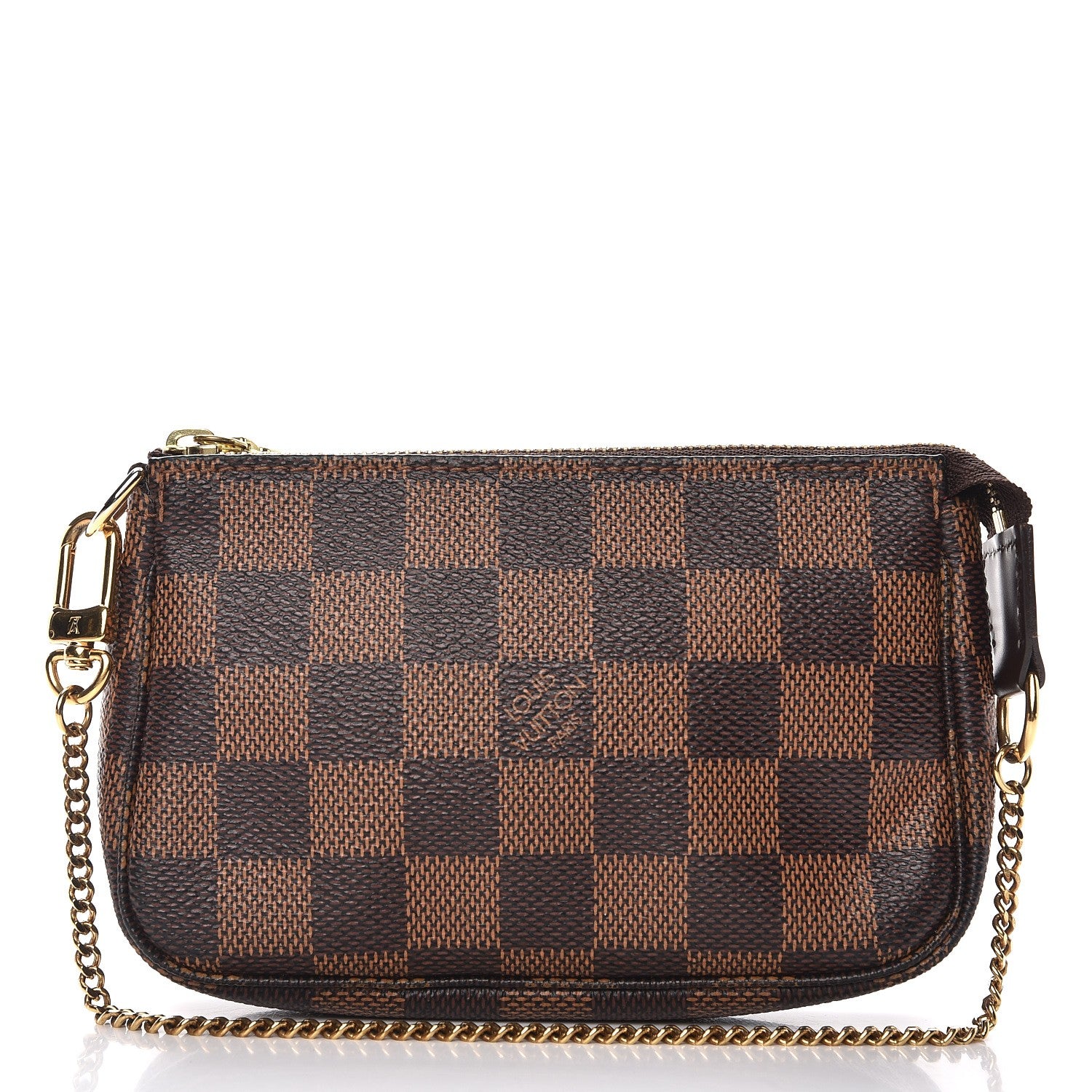 Louis Vuitton Damier Ebene Mini Pochette Accessories 1 of 9