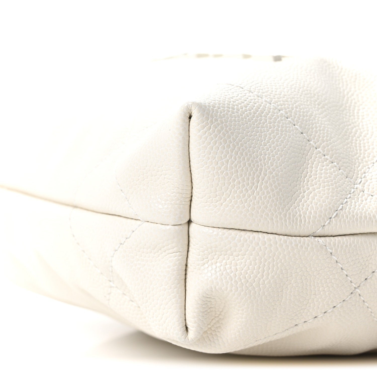 Chanel Shiny Caviar Quilted Monochrome Mini Chanel 22 White 10 of 10