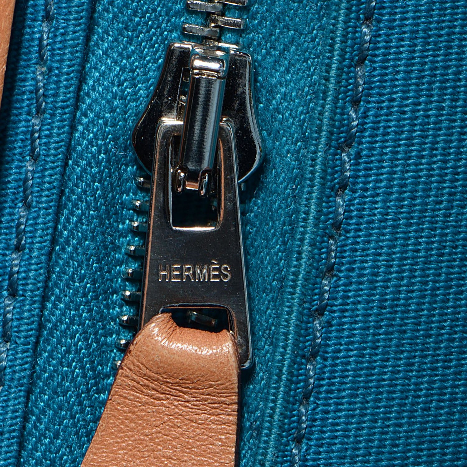 Hermes Toile Herbag Zip PM 31 Bleu Izmir 14 of 17