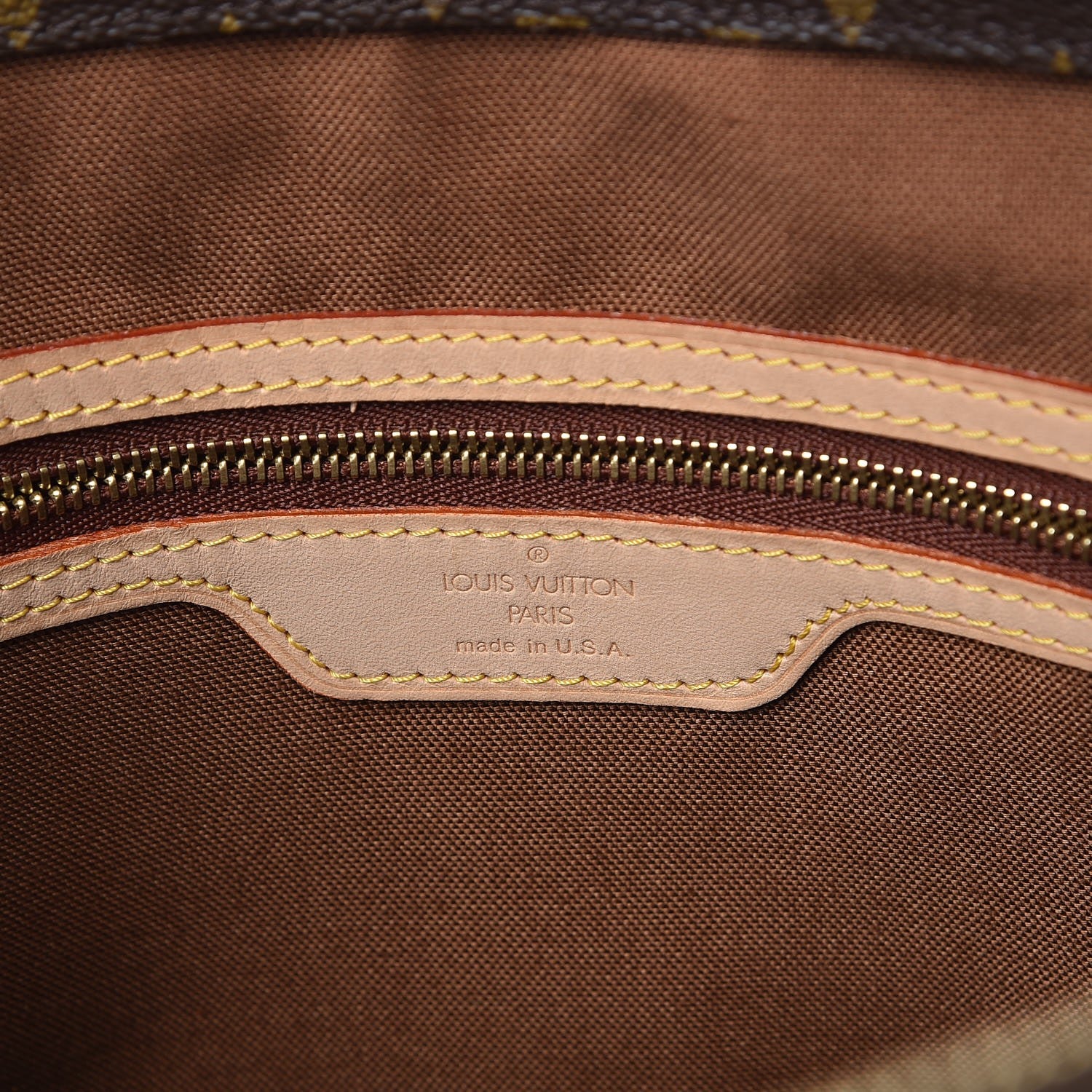 Louis Vuitton Monogram Cabas Mezzo 6 of 11