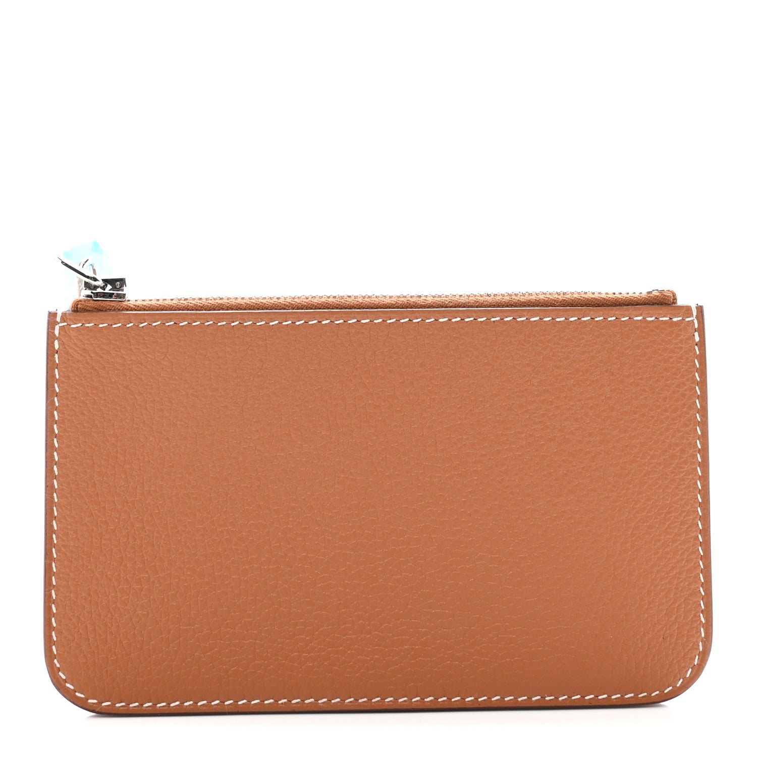 Hermes Evercolor Zipengo Chain D'Ancre Card Holder Gold 1 of 9