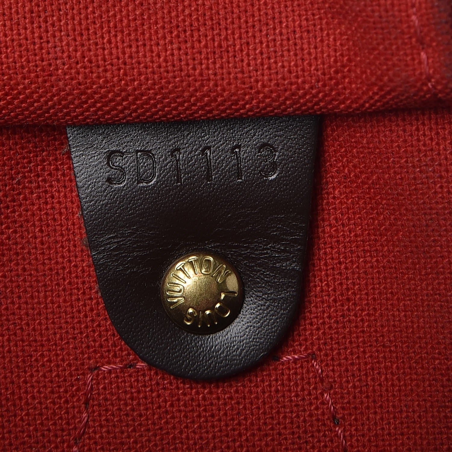 Louis Vuitton Damier Ebene Speedy 35 7 of 25