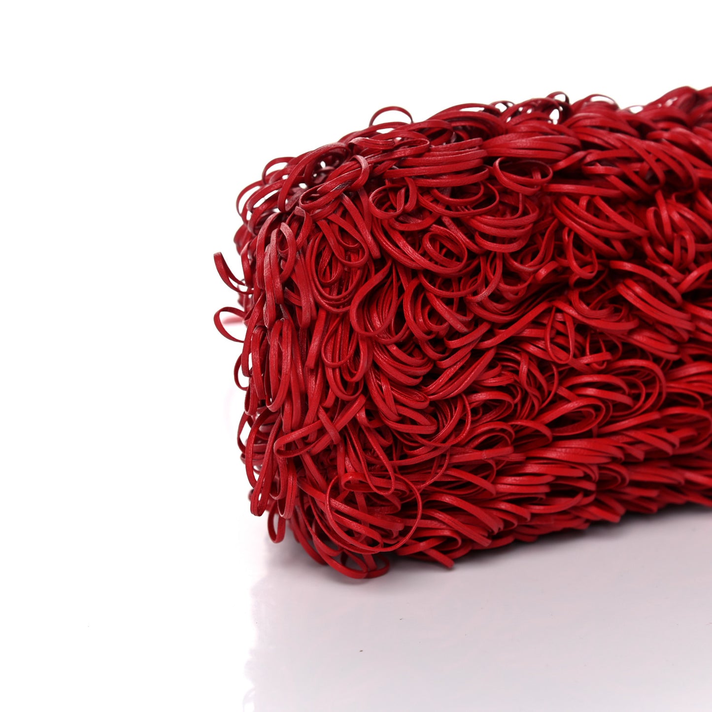 Lambskin The Sponge Mini Pouch Red