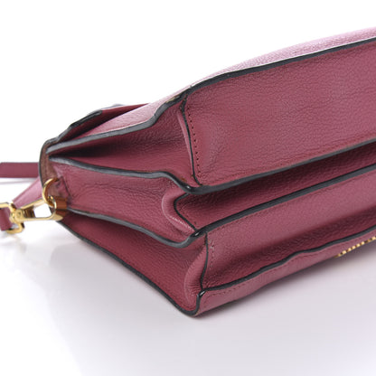 Miu Miu Goatskin Madras Top Handle Bag Bruyere 6 of 11