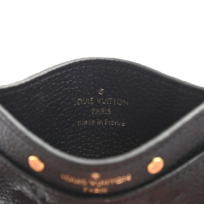 Louis Vuitton Empreinte Card Holder Black 6 of 7