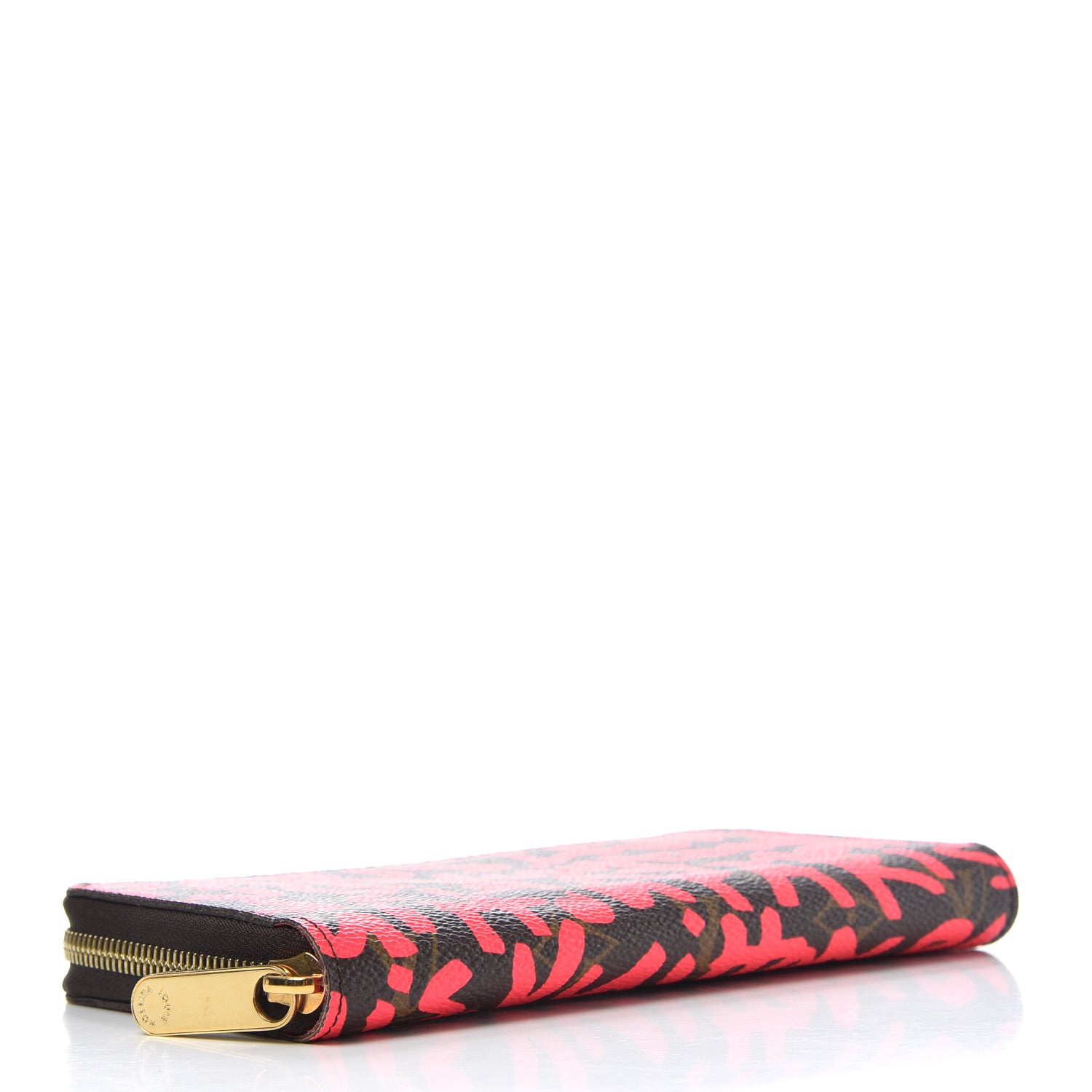 Louis Vuitton Monogram Graffiti Zippy Wallet Fuchsia 4 of 7