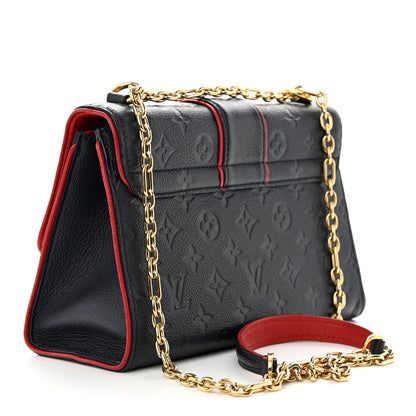 Louis Vuitton Empreinte Saint Sulpice PM Marine Rouge 3 of 9