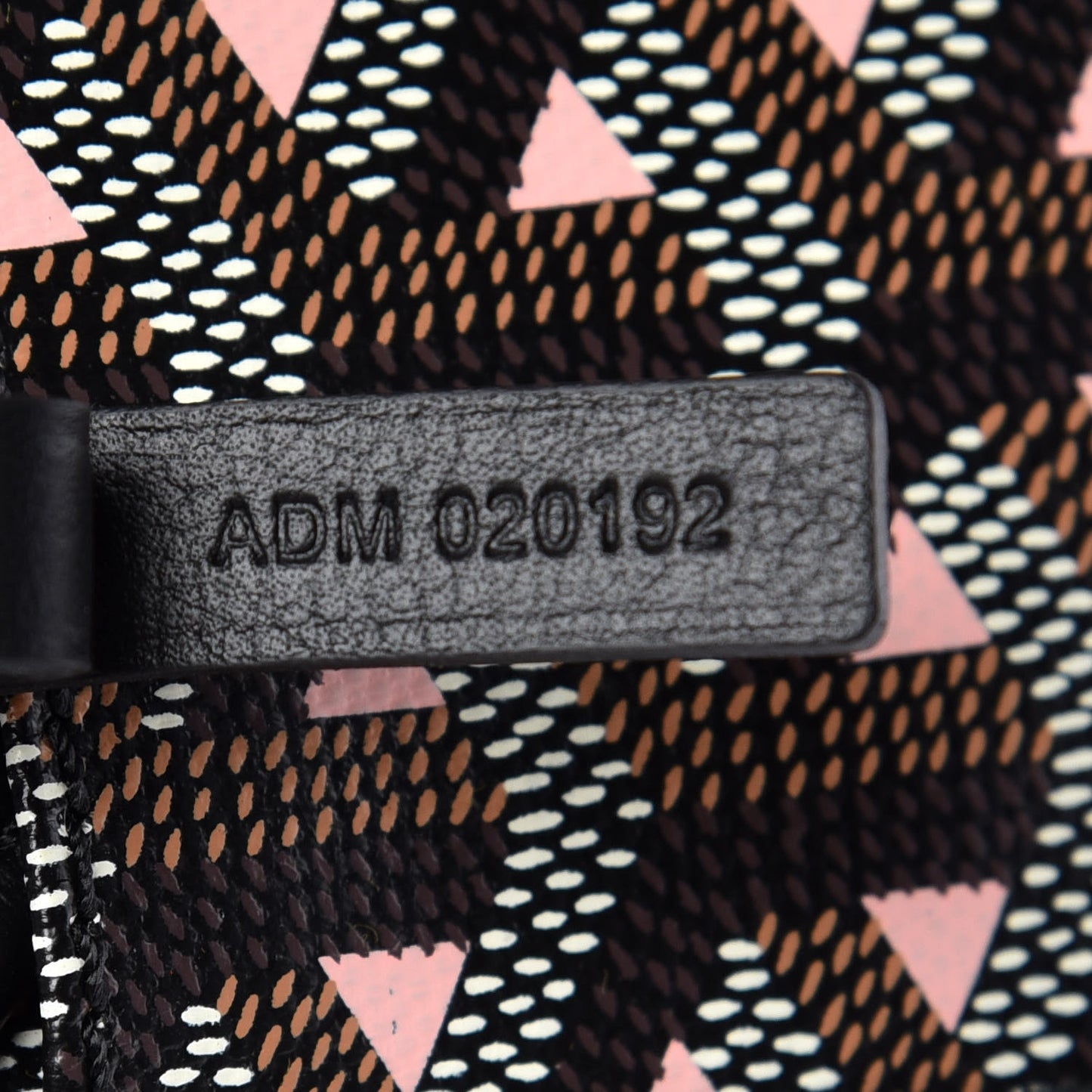 Goyardine Saint Louis Claire Voie PM Black Pink