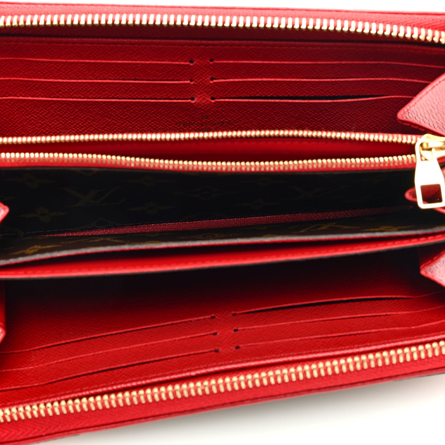 Monogram Retiro Zippy Wallet Cherry