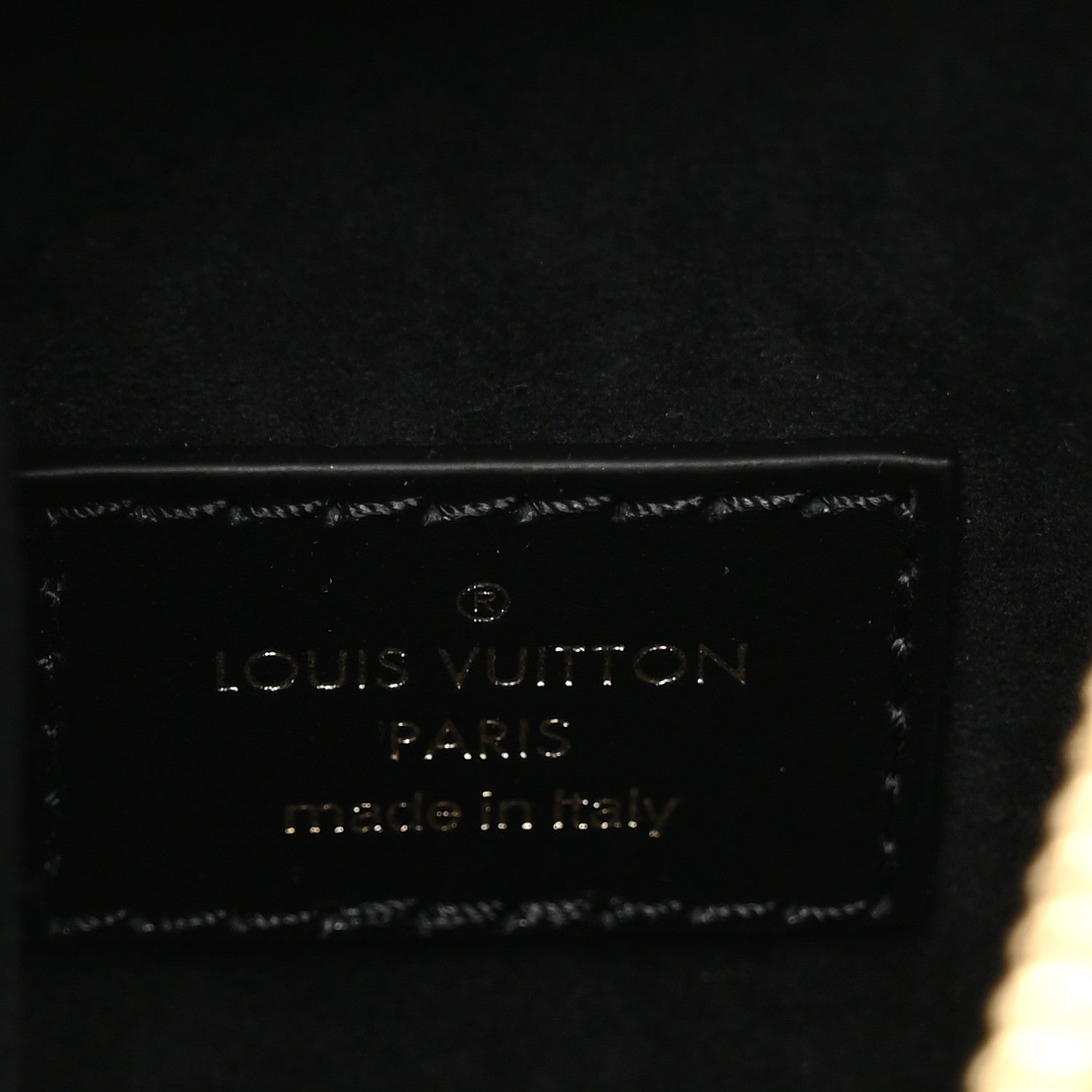 Louis Vuitton Grained Calfskin Side Trunk PM Black 6 of 10