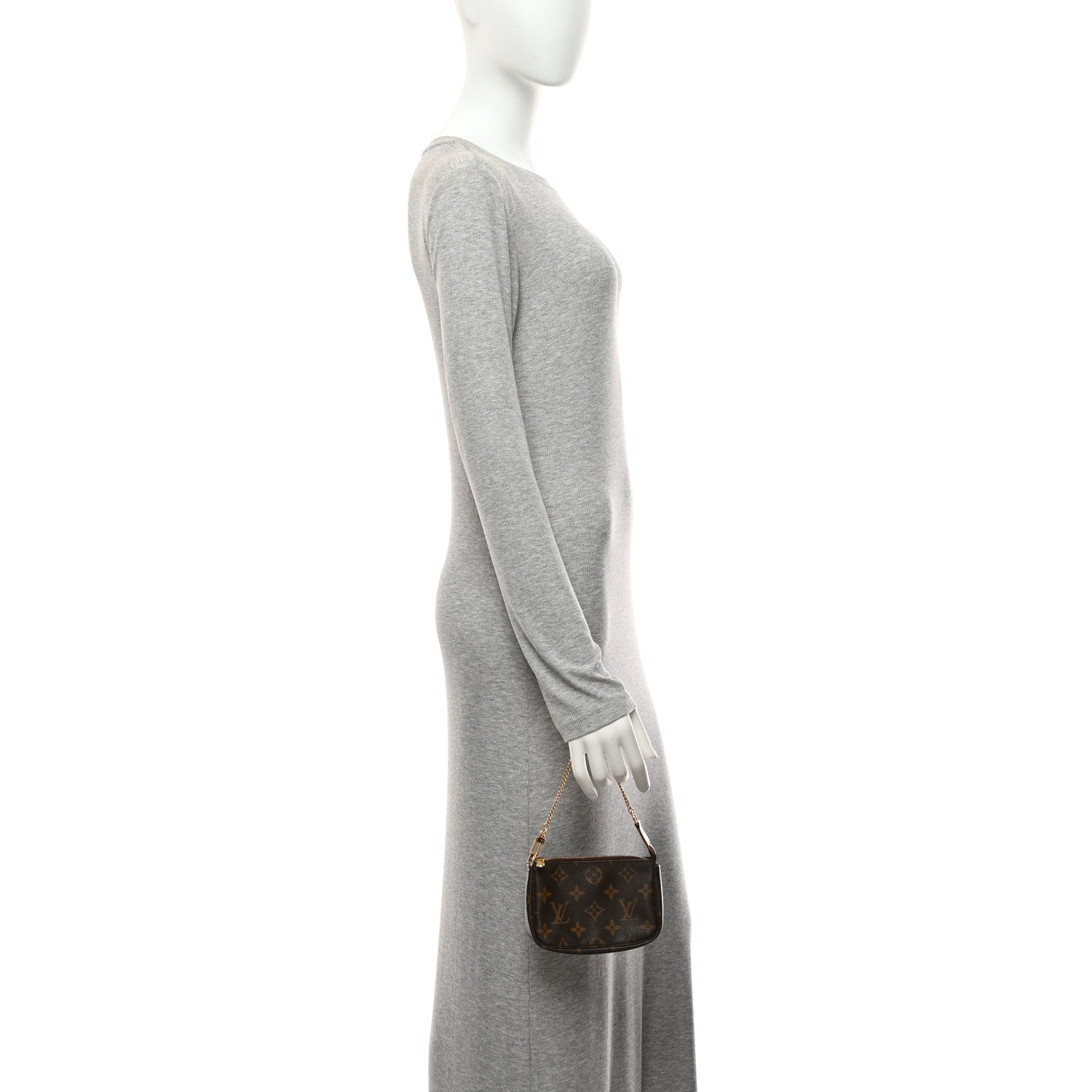 Louis Vuitton Monogram Mini Pochette Accessories 2 of 10