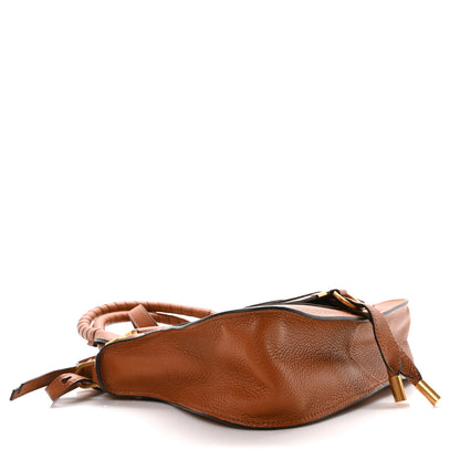 Chloe Calfskin Small Marcie Satchel Tan 4 of 10