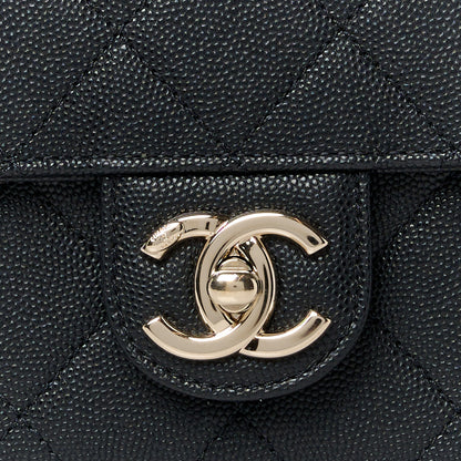 Chanel Caviar Quilted Like A Wallet Flap Black 9 of 12