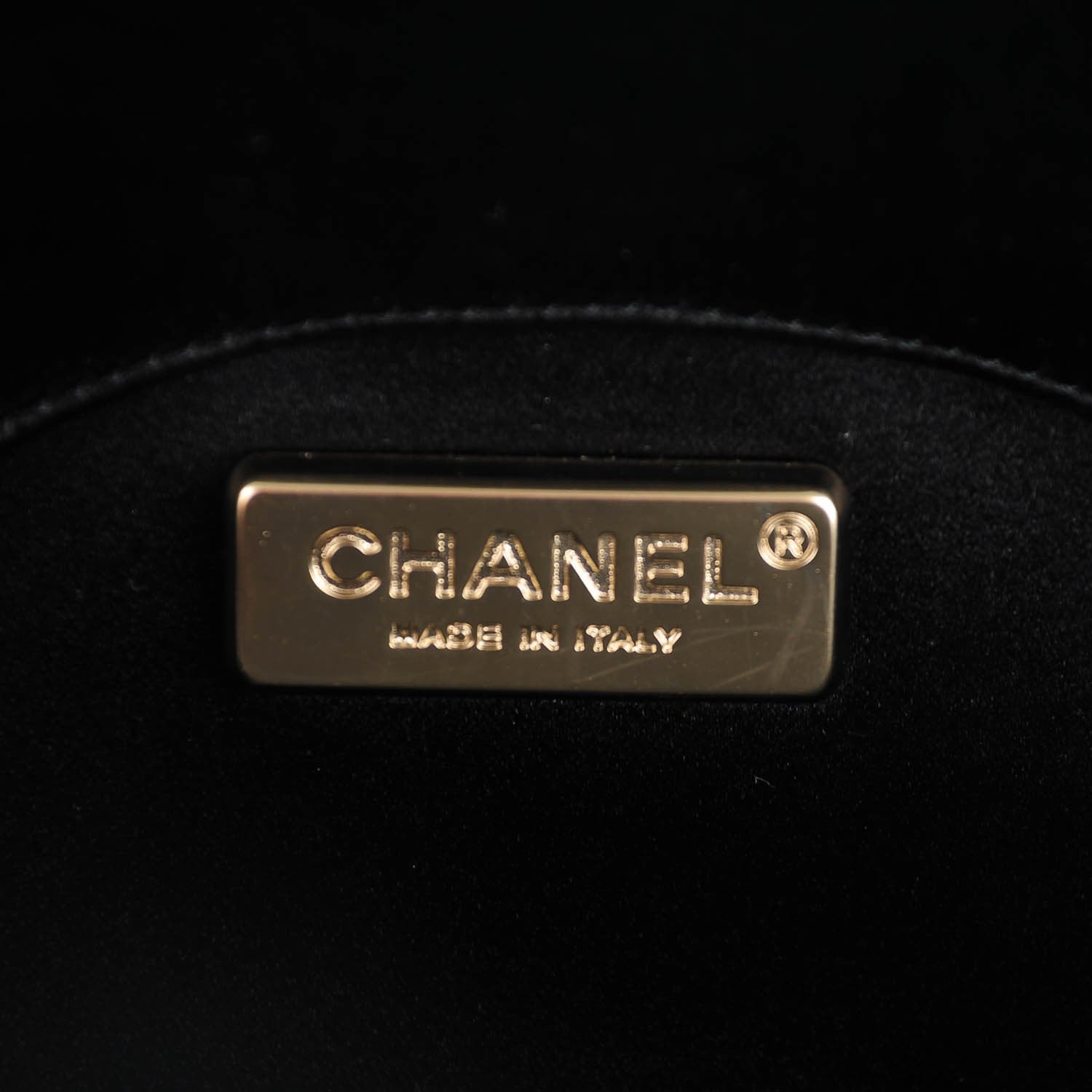 Chanel Vinyl Saint Tropez Evening Clutch Black 6 of 7