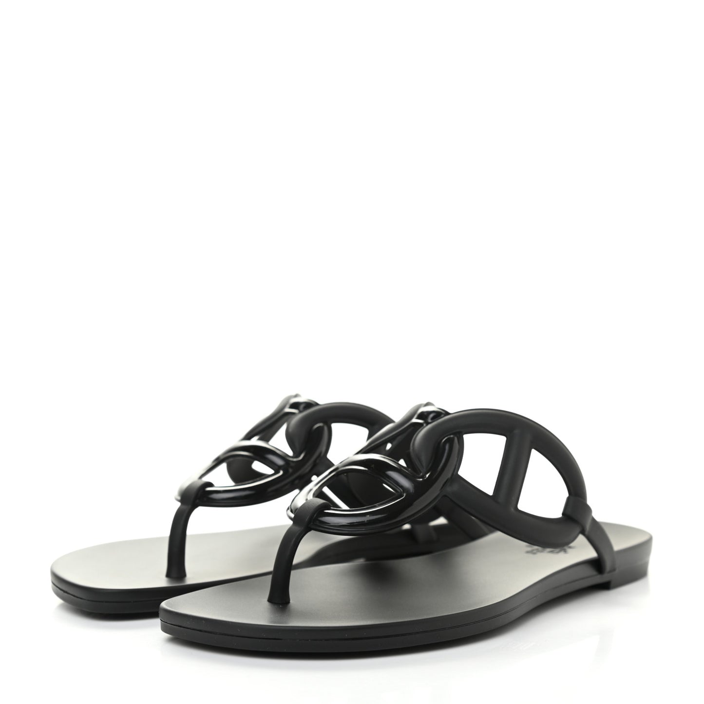 Rubber Womens Egerie Sandals 36 Black