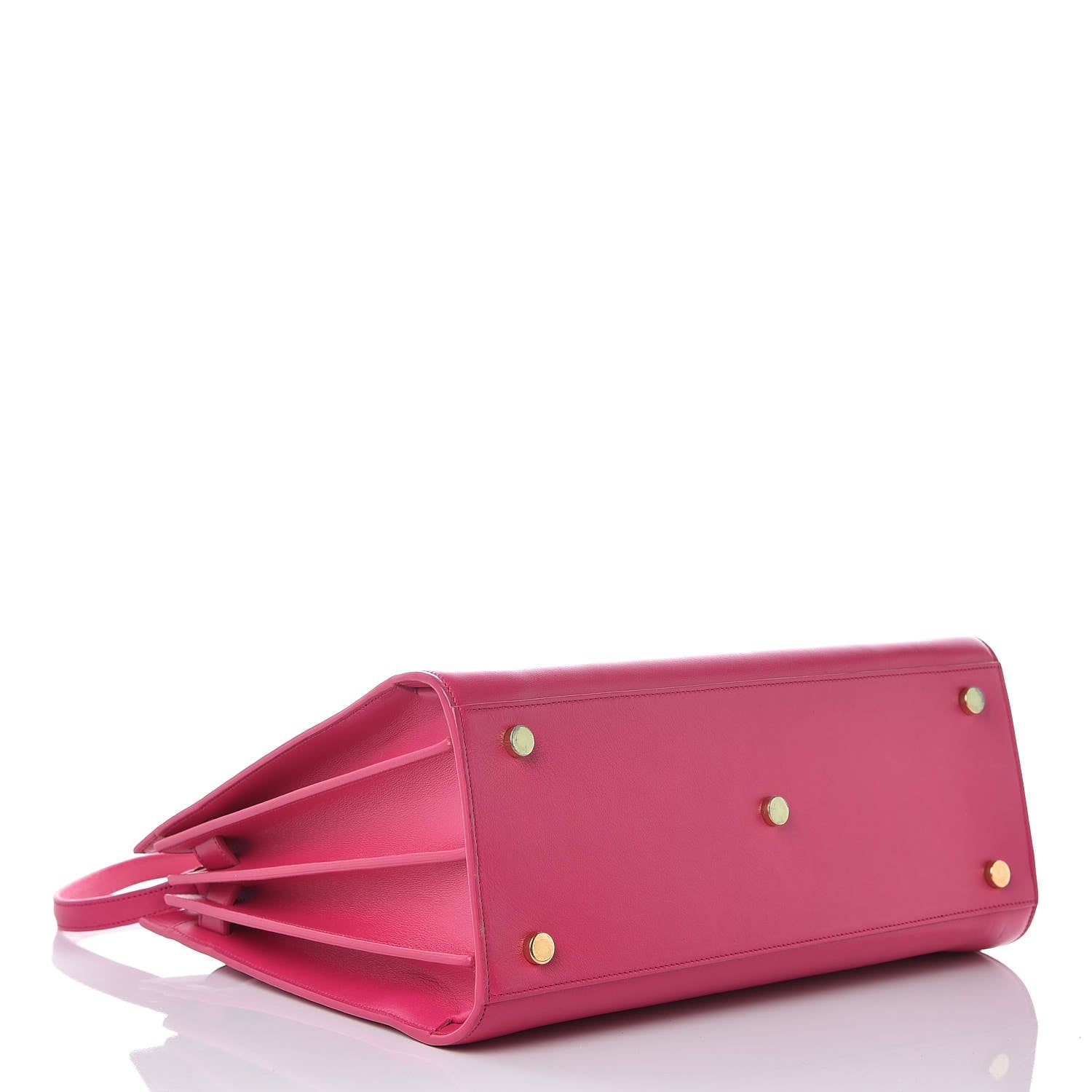 Saint Laurent Calfskin Small Sac De Jour Bubblegum 5 of 8
