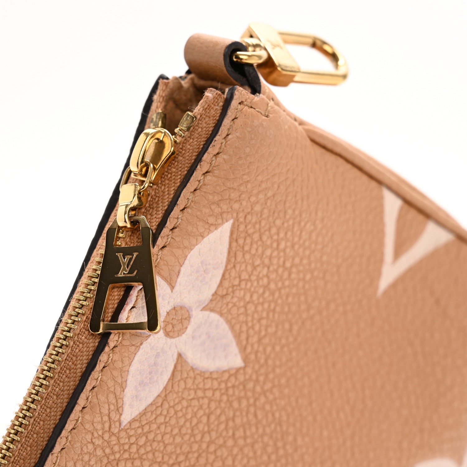 Louis Vuitton Empreinte Monogram Giant Multi Pochette Accessories Small Pochette Arizona Creme 7 of 8