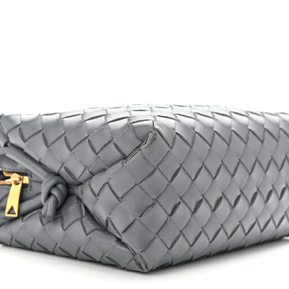 Bottega Veneta Nappa Intrecciato Small Loop Camera Bag Thunder 8 of 9
