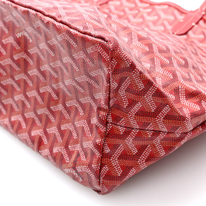 Goyard Goyardine Saint Louis PM Red 10 of 10