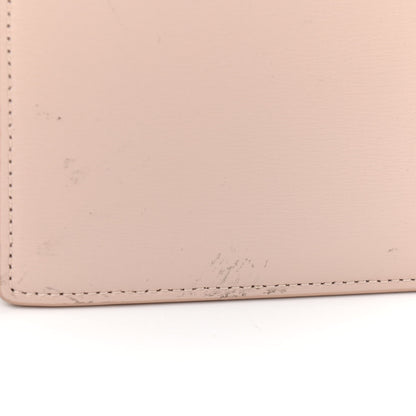 Saint Laurent Calfskin Medium Monogram Sunset Marble Pink 10 of 14