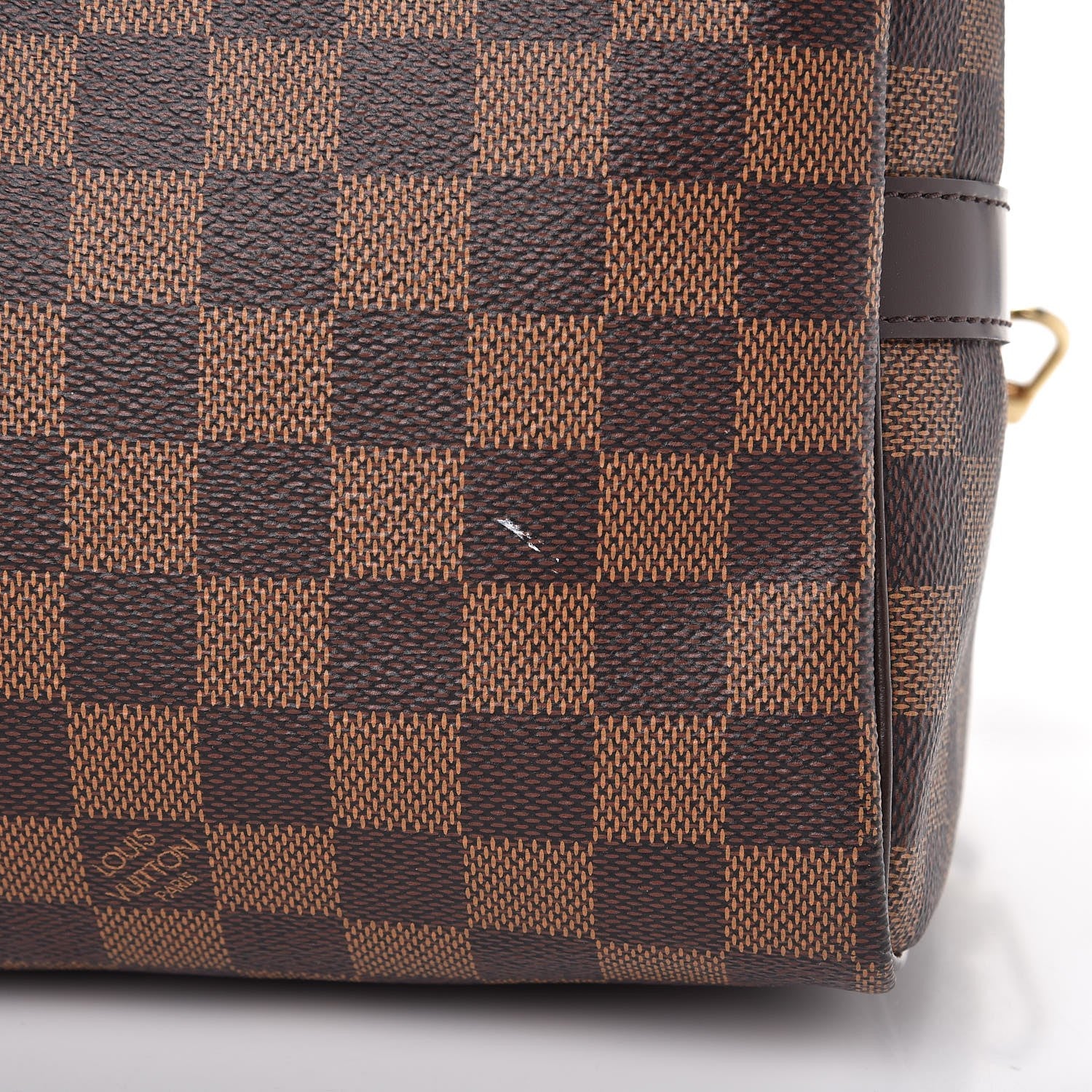 Louis Vuitton Damier Ebene Speedy Bandouliere 35 8 of 9