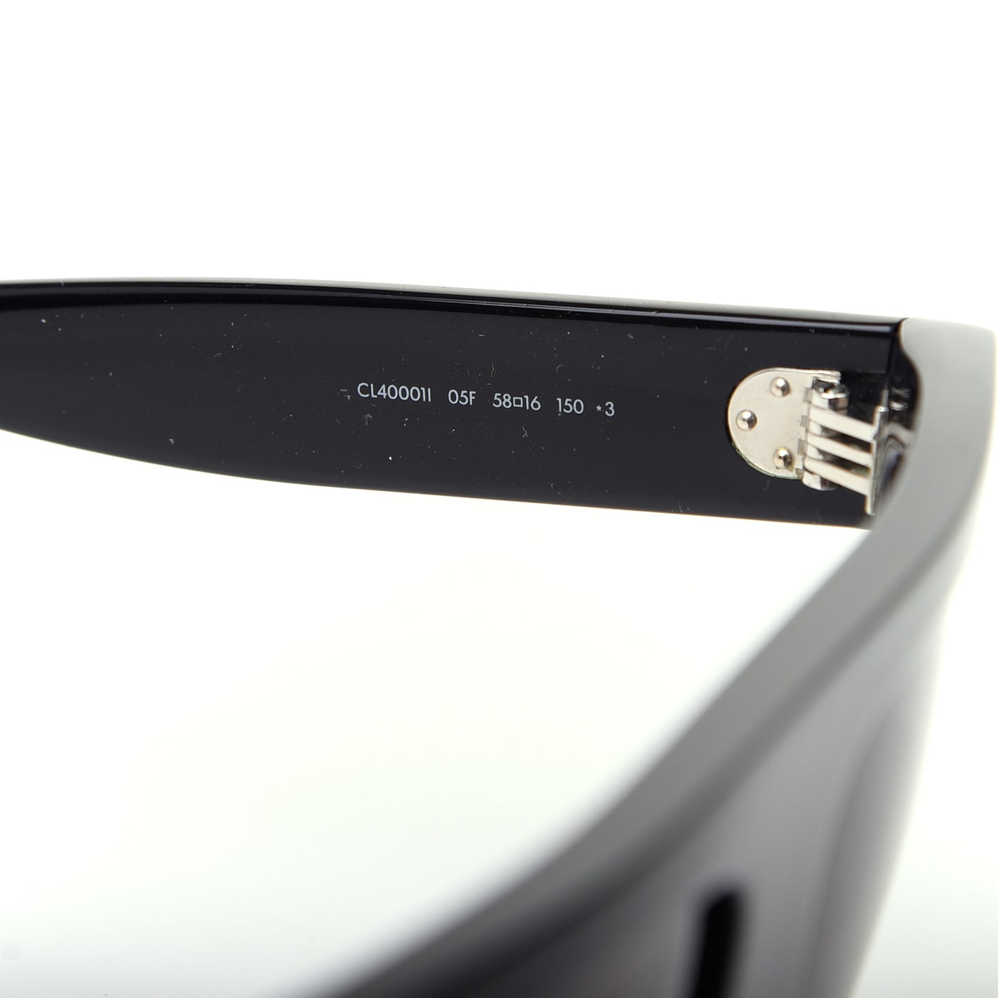 Acetate Aviator Sunglasses CL40001l Black Havana