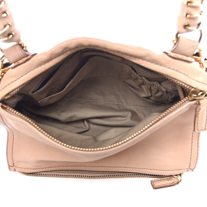 Givenchy Sugar Goatskin Small Metal Ring Pandora Beige 7 of 23