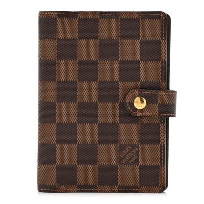 Louis Vuitton Damier Ebene Small Ring Agenda Cover 1 of 7