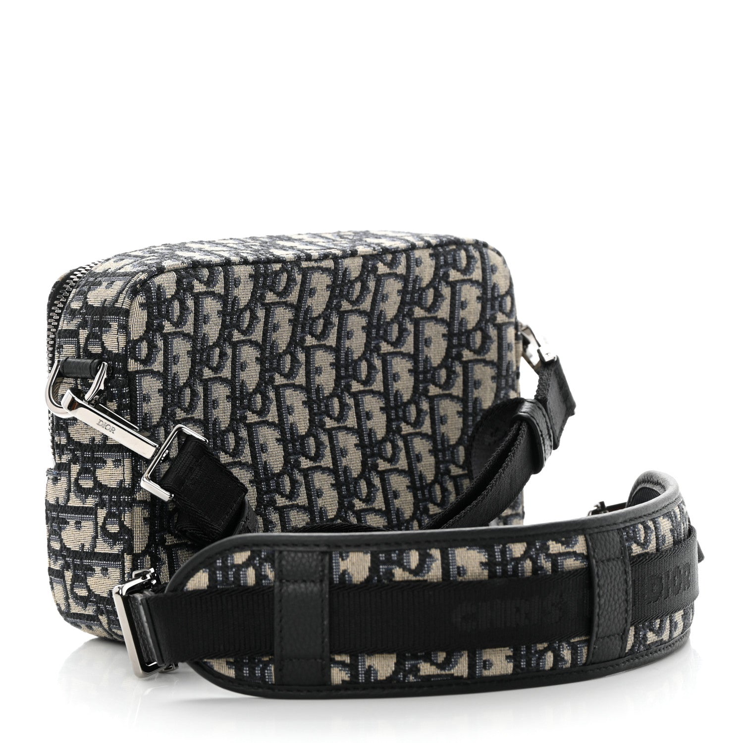 Christian Dior HOMME Oblique Safari Messenger Blue 3 of 13