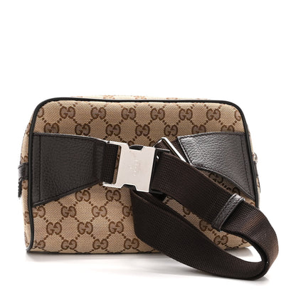 Gucci Monogram Belt Bag Dark Brown 3 of 9