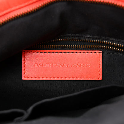 Balenciaga Agneau Perforated Classic Hardware Velo Rouge Grenade 7 of 17