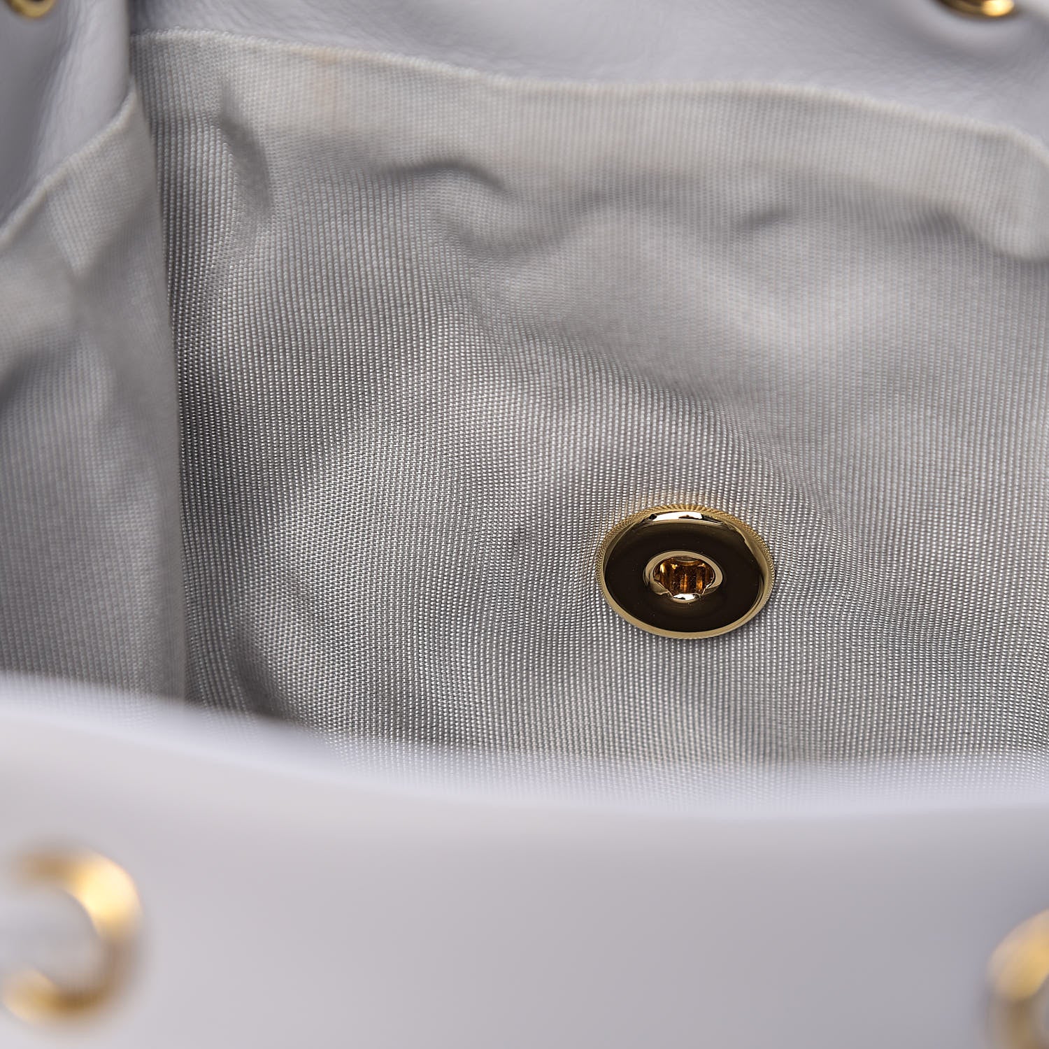 Chanel Calfskin Quilted Small Urban Spirit Backpack Light Grey 8 of 13