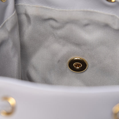 Chanel Calfskin Quilted Small Urban Spirit Backpack Light Grey 8 of 13