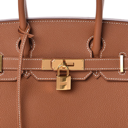 Hermes Togo Birkin 30 Gold 31 of 32