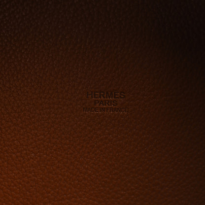 Hermes Barenia Faubourg Picotin Lock 18 PM Fauve 6 of 13