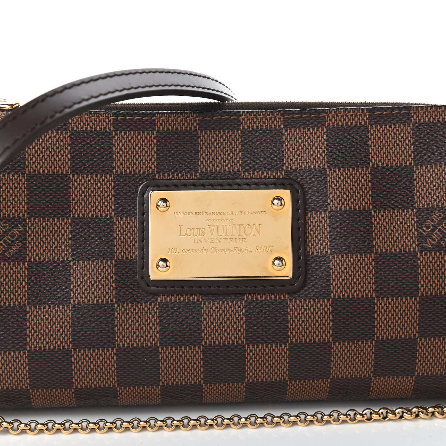 Damier Ebene Eva Clutch