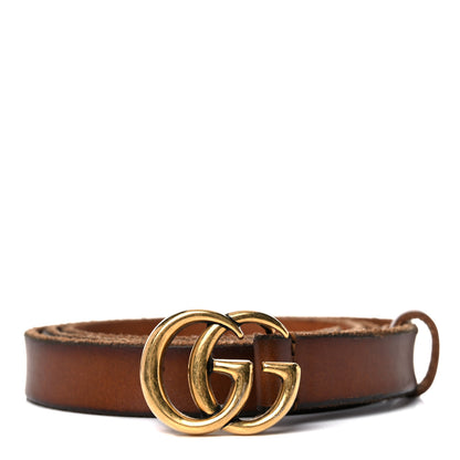 Gucci Faded Calfskin Double G 20mm Belt 90 36 Cuir 1 of 9