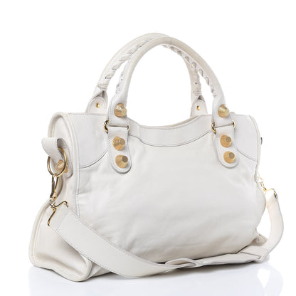 Balenciaga Agneau Giant 21 Gold Hardware City White Light 4 of 18